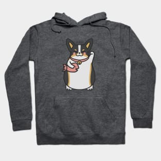 Maneki Corgi Hoodie